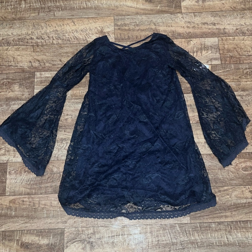 Blue women’s dress